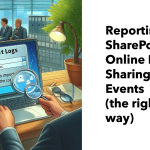 Report file sharing events