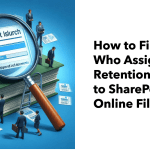 Retention label assignments